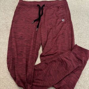Born Primitive Rest Day Joggers Size Small - Maroon
